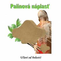 Náplasť na úľavu od bolesti chrbtice - Prírodná palina - 12 ks